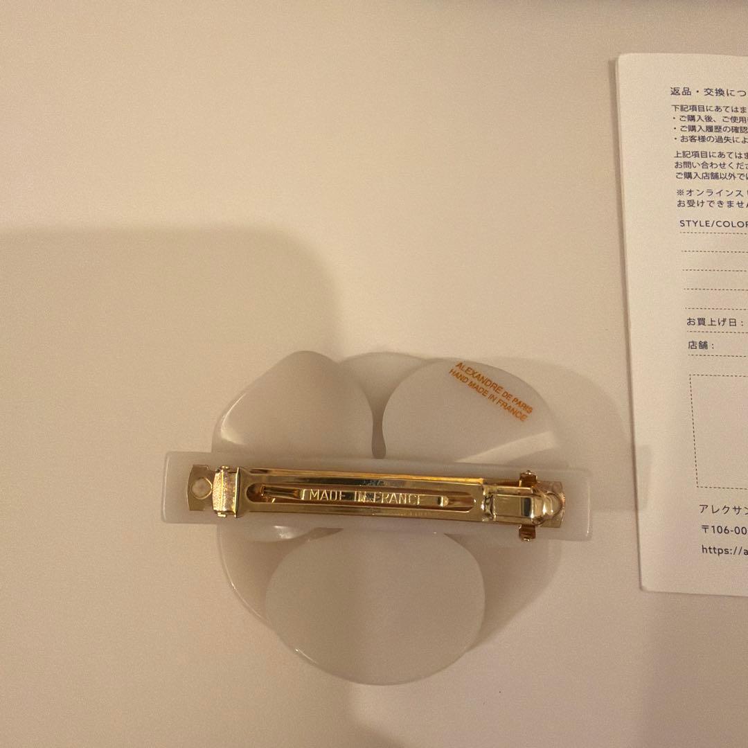 ALEXANDRE DE PARIS カメリア　ヘアバレッタ