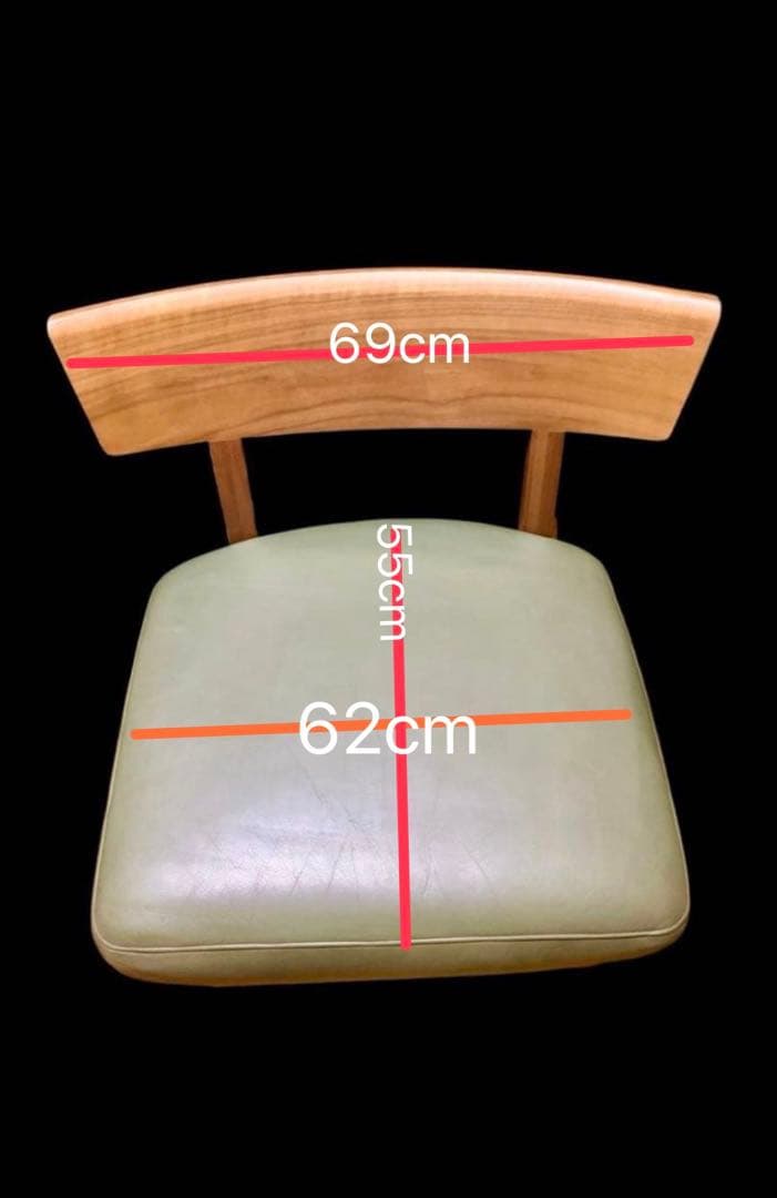 カリモク 1人掛けソファー グリーン