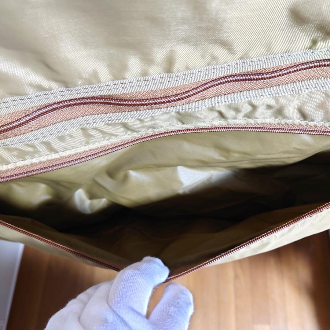 ハートマン 2way ツイード×レザー ガーメントバッグ ブリーフケース