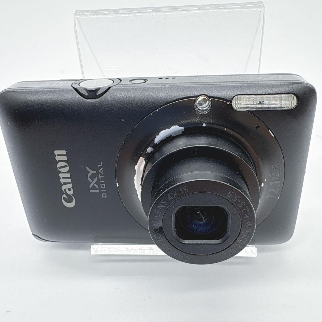 Canon IXY DIGITAL 220 IS デジタルカメラ　ブラック