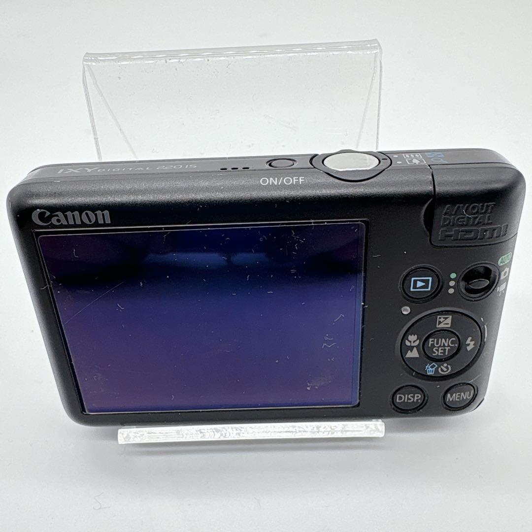 Canon IXY DIGITAL 220 IS デジタルカメラ　ブラック