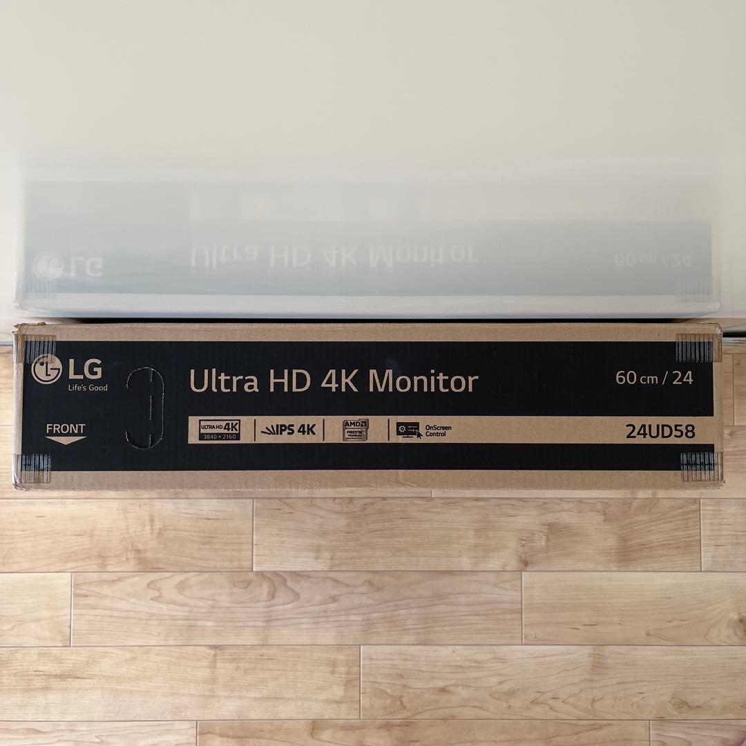 m*7様 LG 24UD58 24インチ 4K IPSモニター