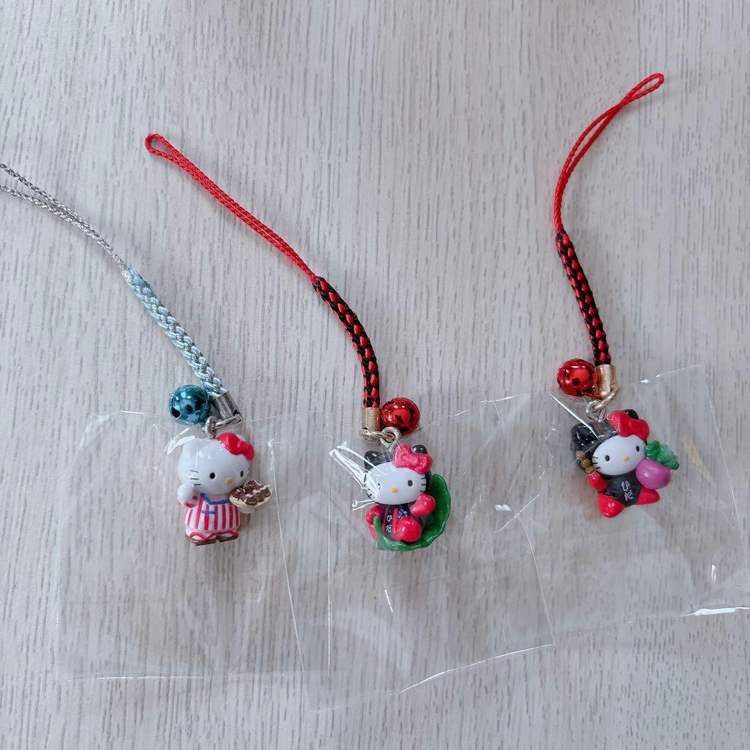 ご当地キティ ストラップ　17個セット