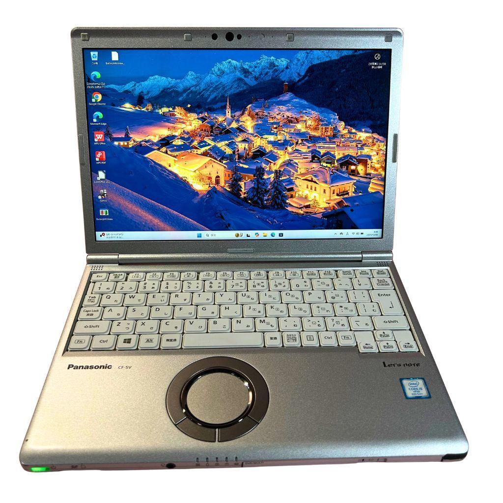 ✨第8世代Core i5軽量Let's note CF-SV7 SSD256GB