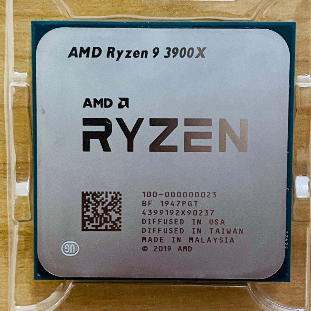 AMD Ryzen 9 3900X 動作品