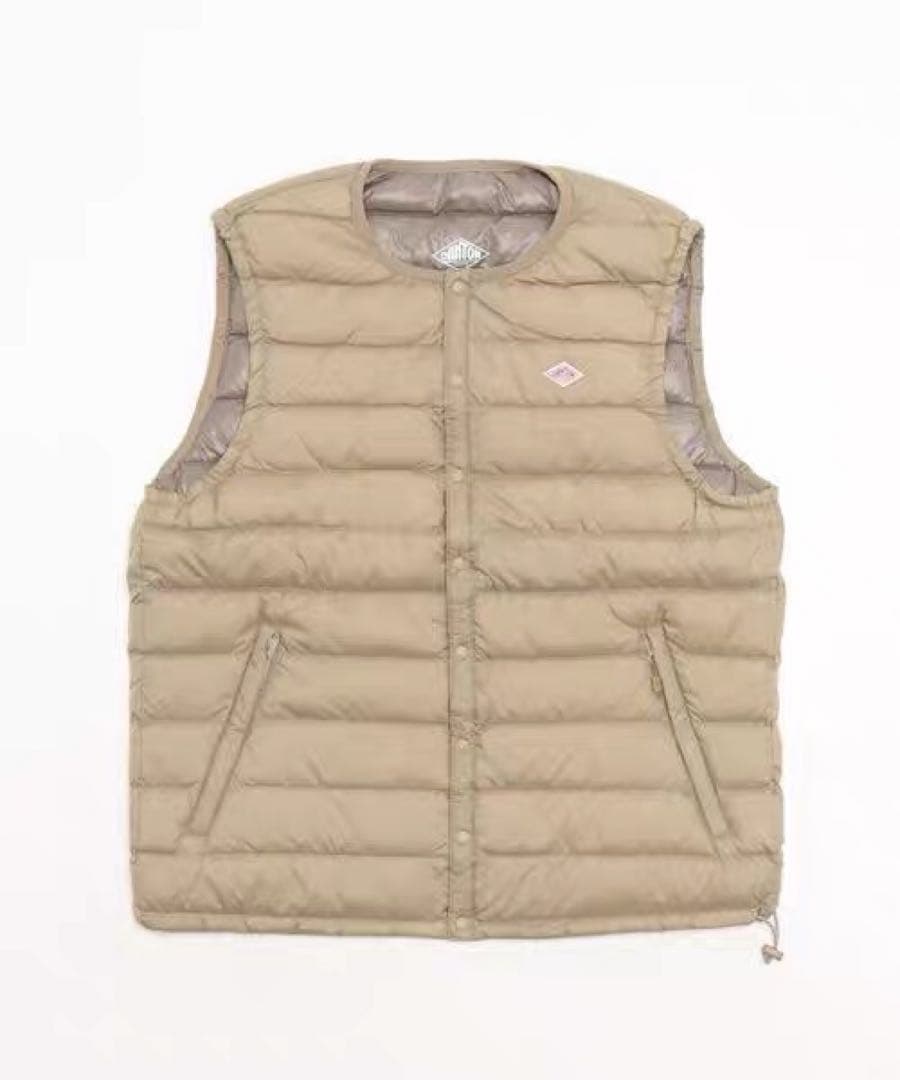 [DANTON/ダントン] インナーダウン クルーネックベスト