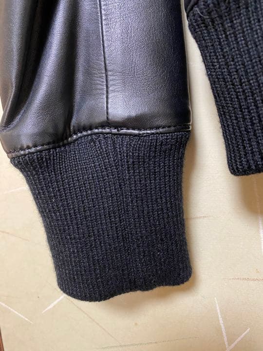 ノンブルアンペール ノーカラーレザージャケット