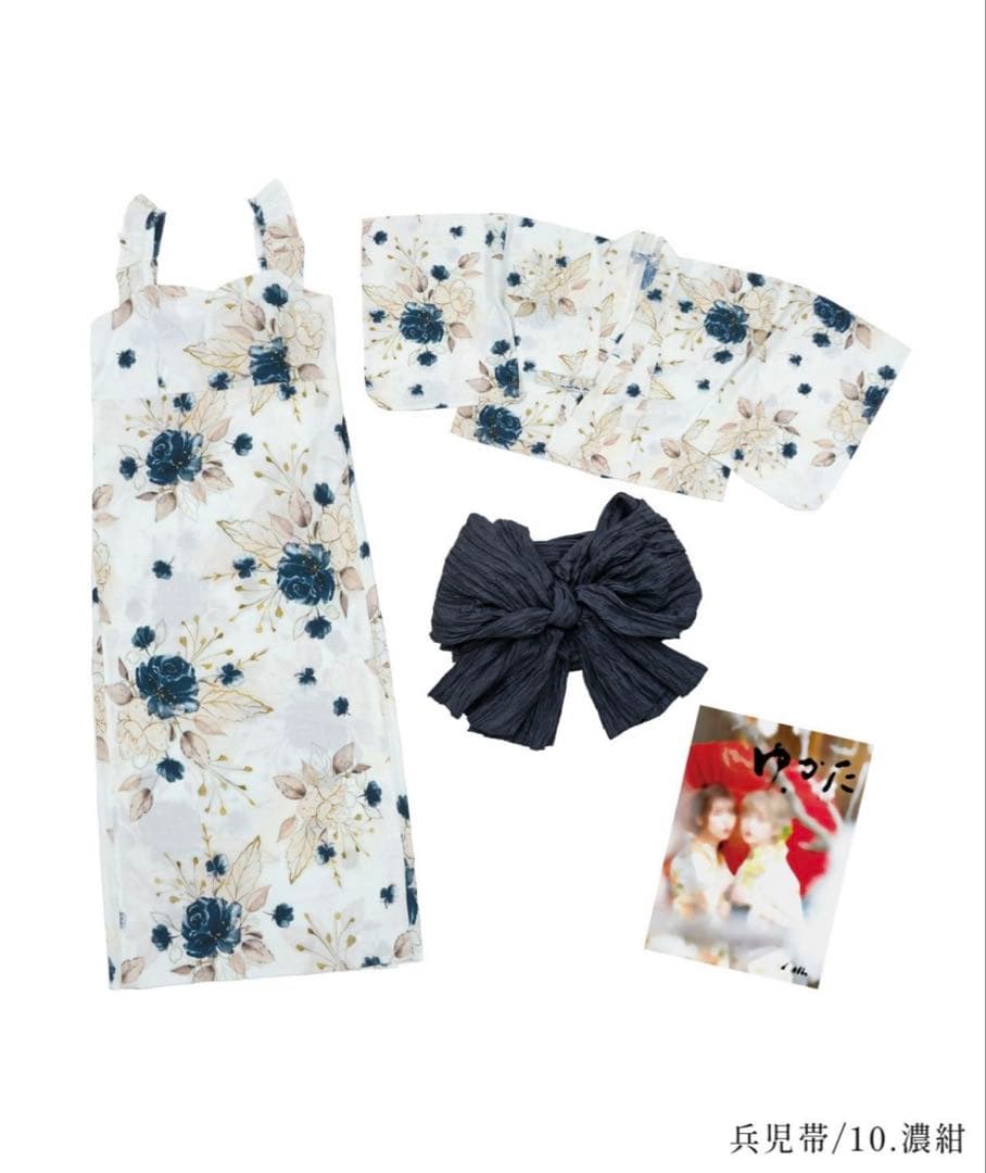 dita ワンピース浴衣 幻想花明かり