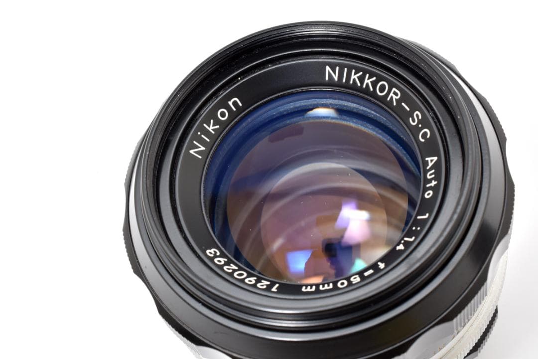 美品 ニコン NIKKOR-S.C Auto 50mm f1.4 MF H303