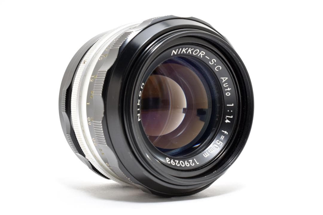 美品 ニコン NIKKOR-S.C Auto 50mm f1.4 MF H303
