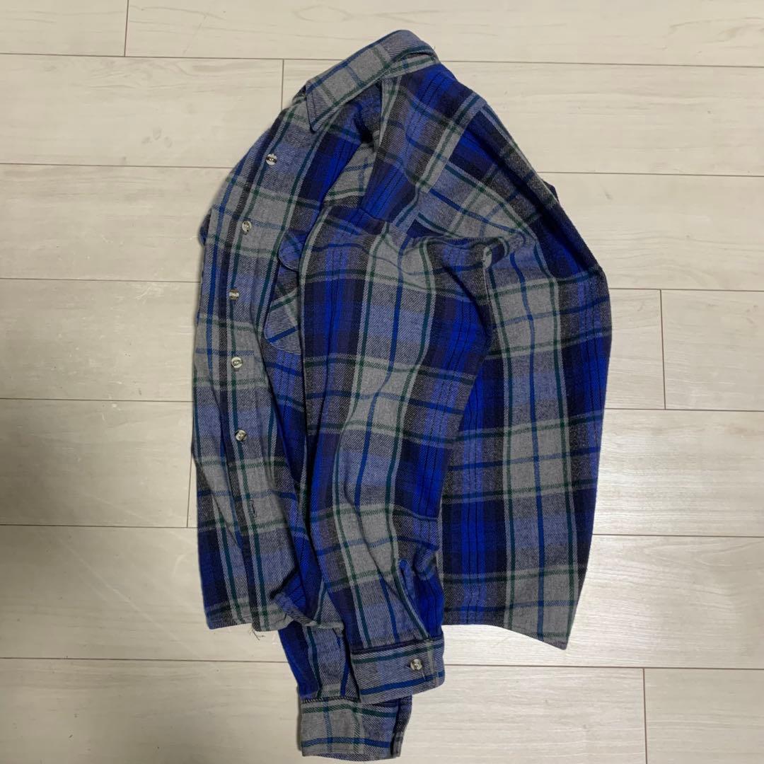 90s FIVE BROTHER チェックネルシャツ USA製