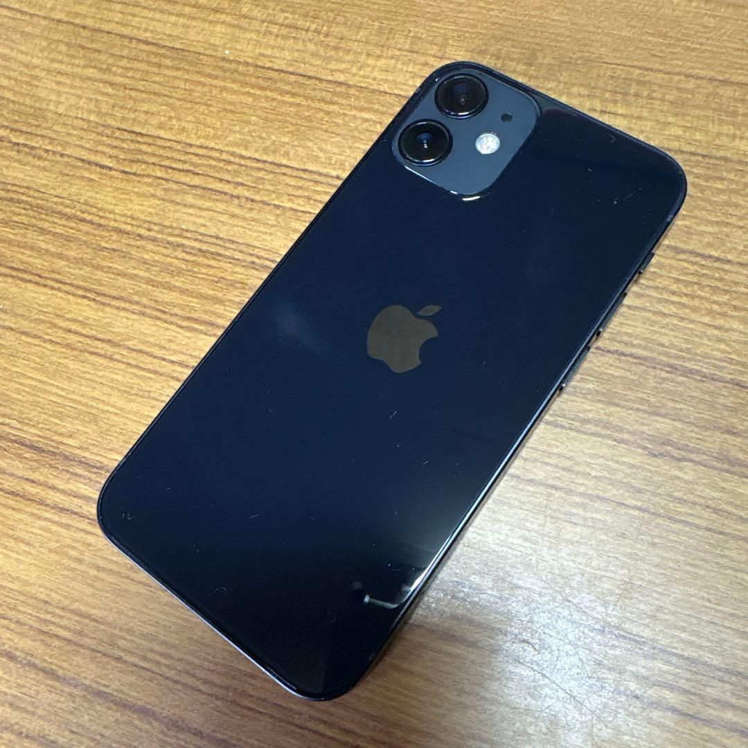 【ジャンク】Apple iPhone 12 mini ブラック 本体