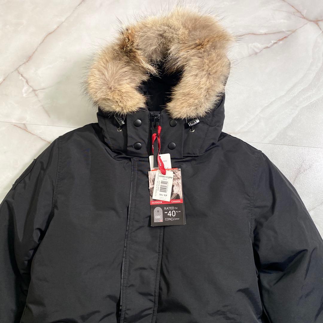 B18019 未使用 アウトドアサバイバルカナダ ダウンジャケット 黒 XS