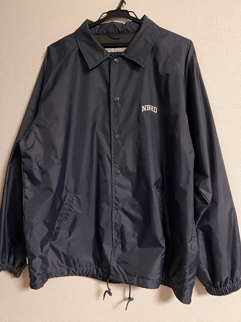 ヘ*師様 NEIGHBORHOOD コーチジャケット サイズ4 グレー　長瀬智也
