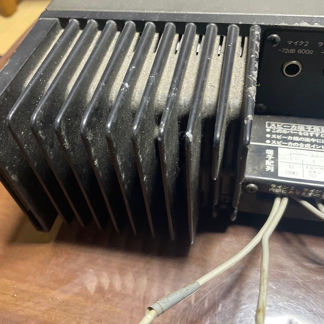 National ハイパワーアンプ 卓上型音響装置　WA-740A ジャンク