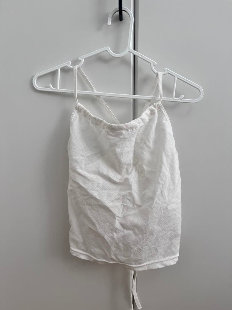 トップス draw drawers 2way tops lace