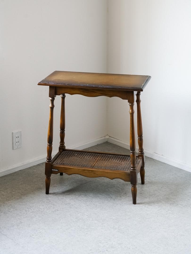 90's karimoku オールドカリモク コロニアル コンソールテーブル