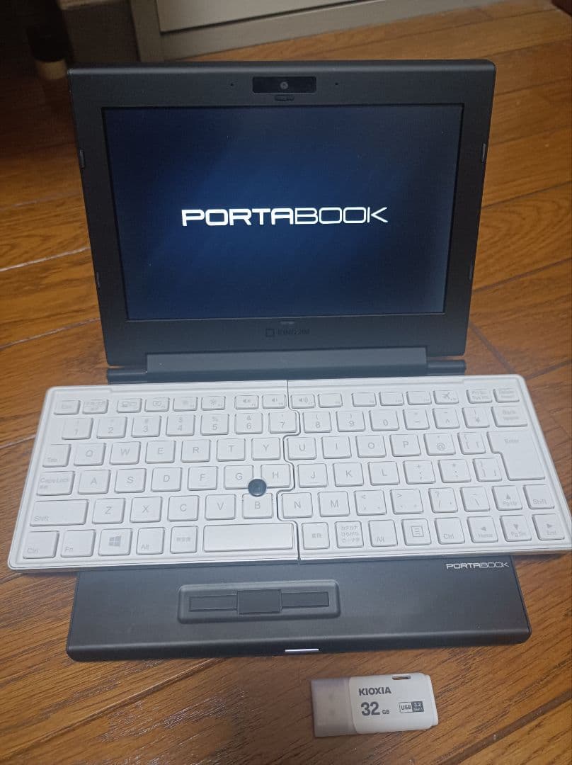 KINGJIM　PORTABOOK キングジム　ポータブック　可変キーボード搭載