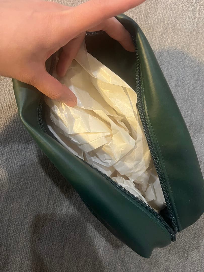 HERMES Eau d'Orange Verte メッセンジャーバッグ