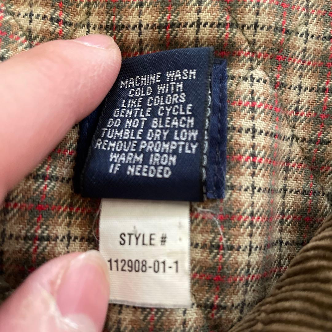 00s Old GAP デトロイトジャケット コーデュロイ ゴールデンサイズ