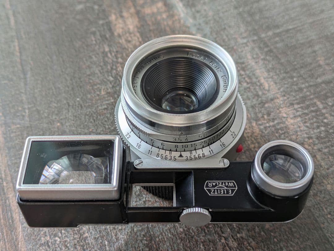 ズマロン35mm f3.5メガネ付