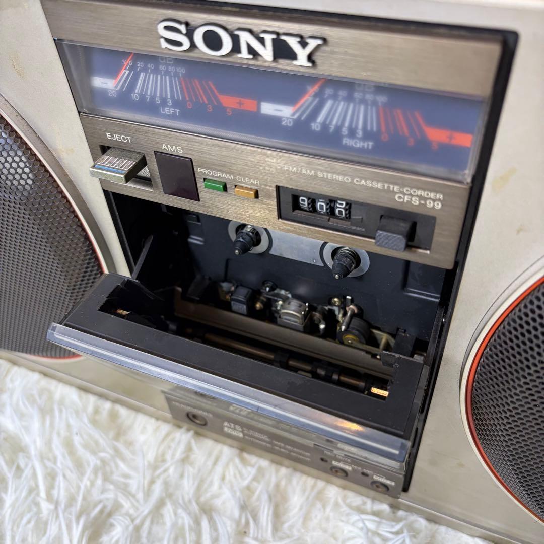 SONY ソニー ステレオカセットコーダー CFS-99 レコーダー レトロ