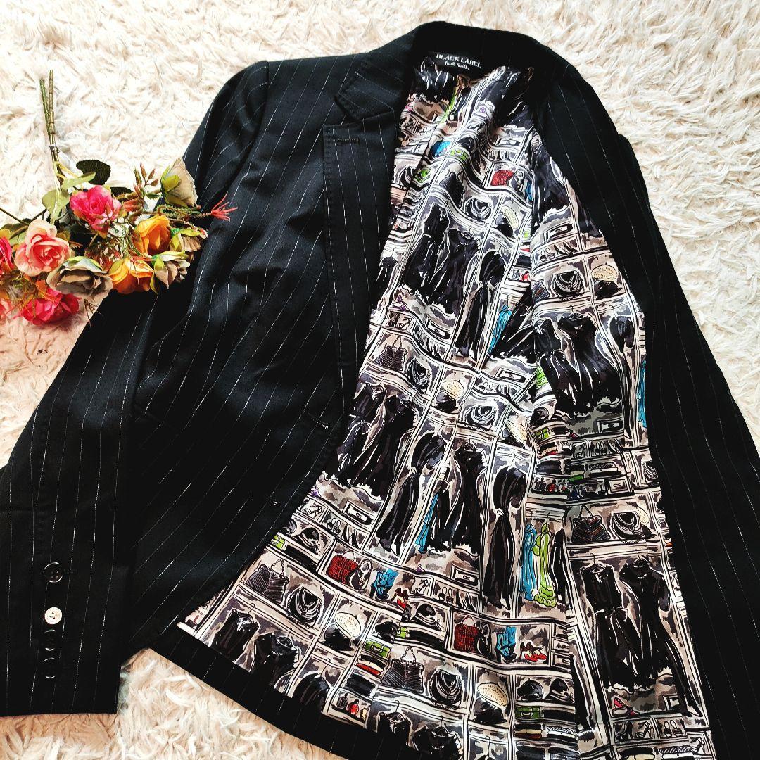 ポールスミス セットアップ スーツ ワイドパンツ 総柄 フォトグラファー 40