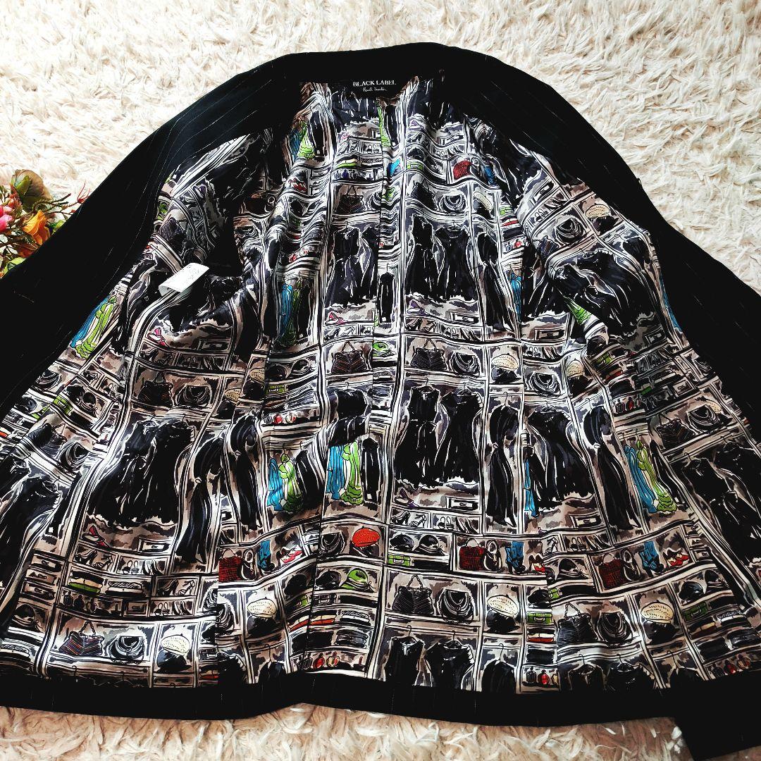 ポールスミス セットアップ スーツ ワイドパンツ 総柄 フォトグラファー 40