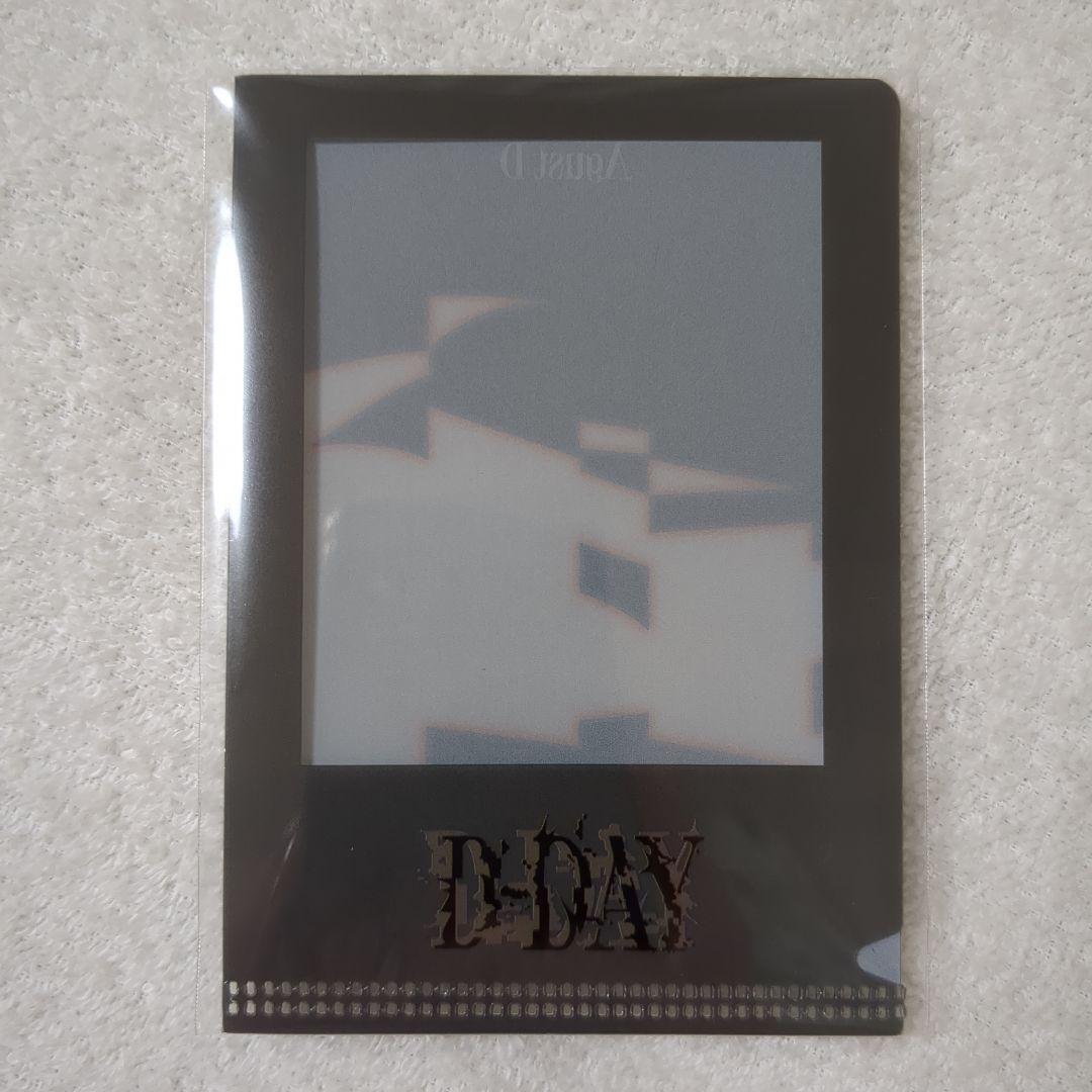 Agust D SUGA D-DAY アーリーバード特典 トレカ
