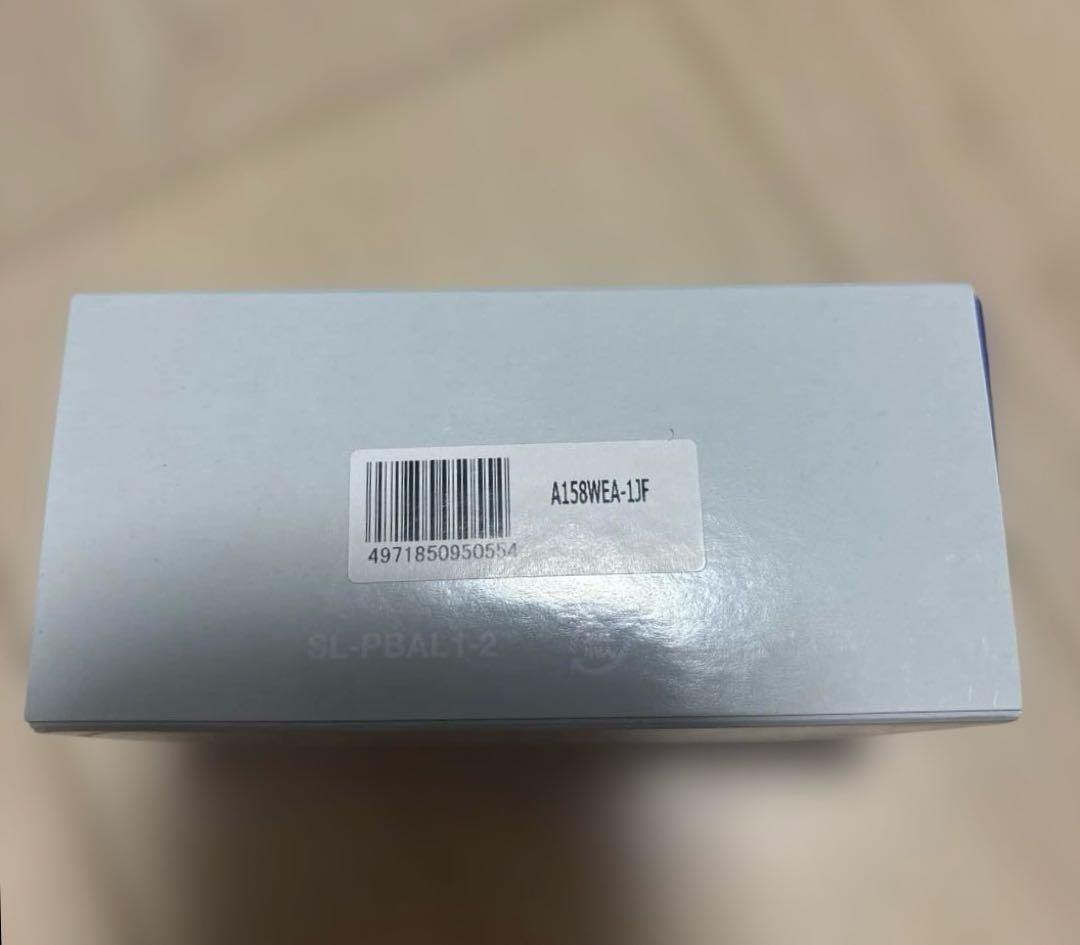 CASIO 腕時計　A158WEA-1JF シルバー