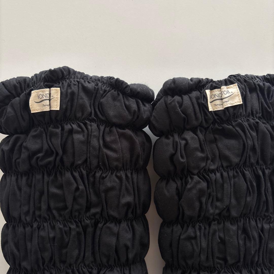 IONDOCTOR イオンドクター❁レッグウォーマー❁ロング ブラック