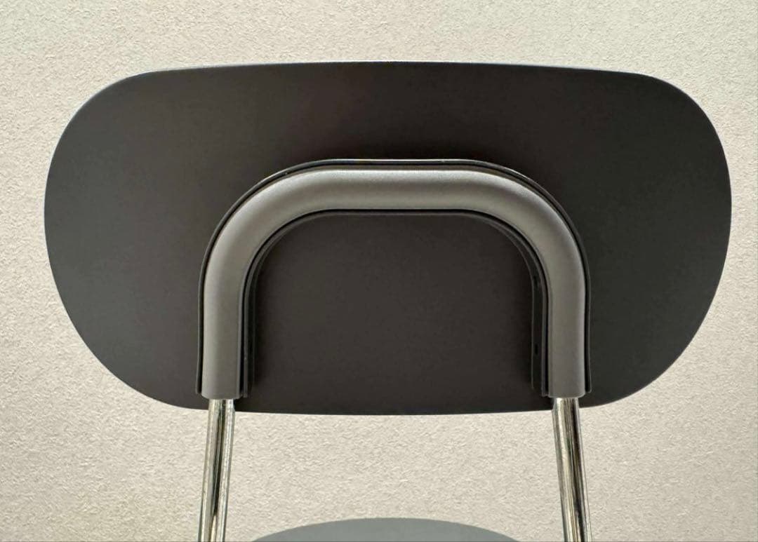 ⭐️無印良品 スチールチェア ダークグレー 定価1脚20100円