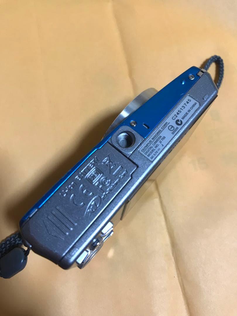 ✨美品・完動品✨OLYMPUS μ 750 コンパクト デジタルカメラ 青色