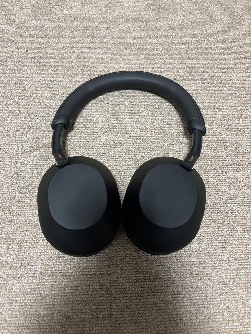 SONYwf-1000xm5 ワイヤレスヘッドホン ブラック キャリングケース付