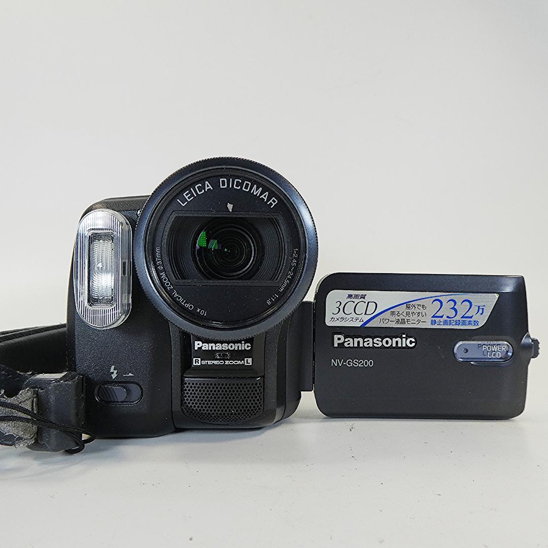 動作良好 パナソニック NV-GS200 MiniDVビデオカメラDVD化に最適