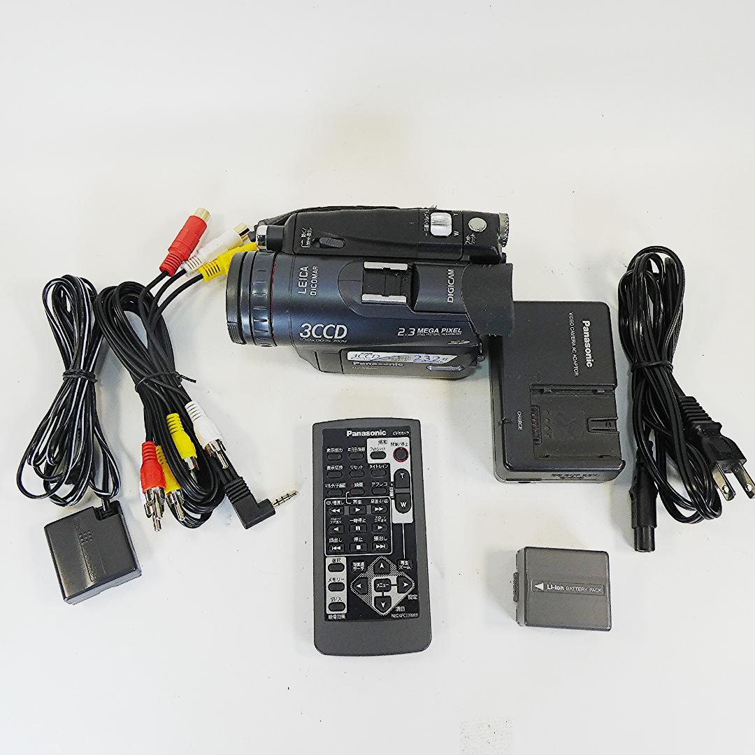 動作良好 パナソニック NV-GS200 MiniDVビデオカメラDVD化に最適