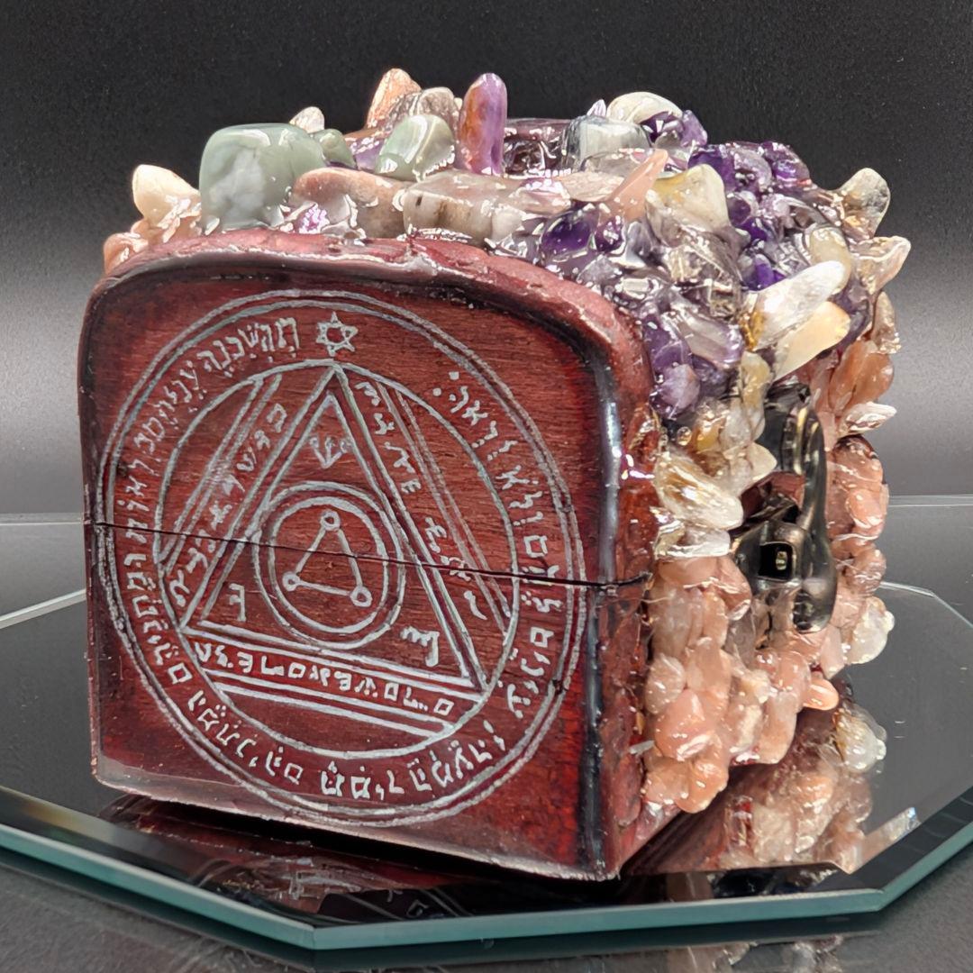 【ご予約品】ソロモン王の鍵 護符魔術オルゴンボックス 〜太陽の護符エルシャダイ〜