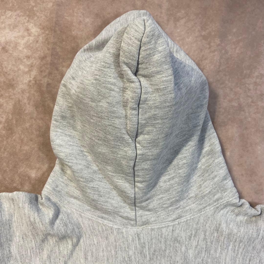 90s Champion リバースウィーブ 目無し パーカー グレー 刺繍タグ