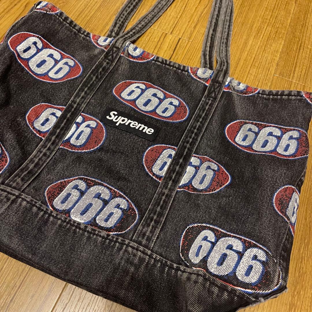 シュプリームSupreme 666 Denim Toteトートバッグ 17SS