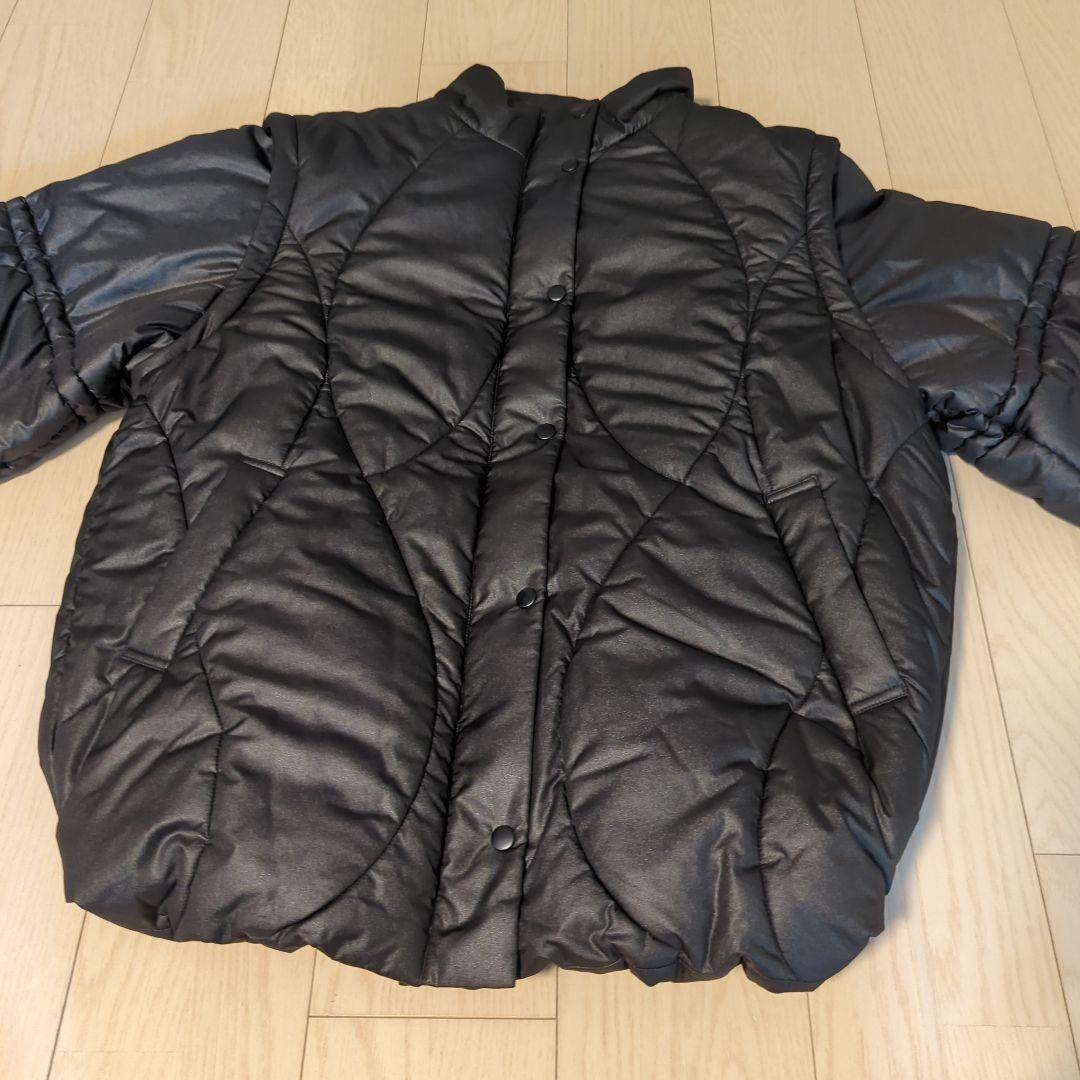 Ameri　2WAY WAVE STITCH PADDED JACKET