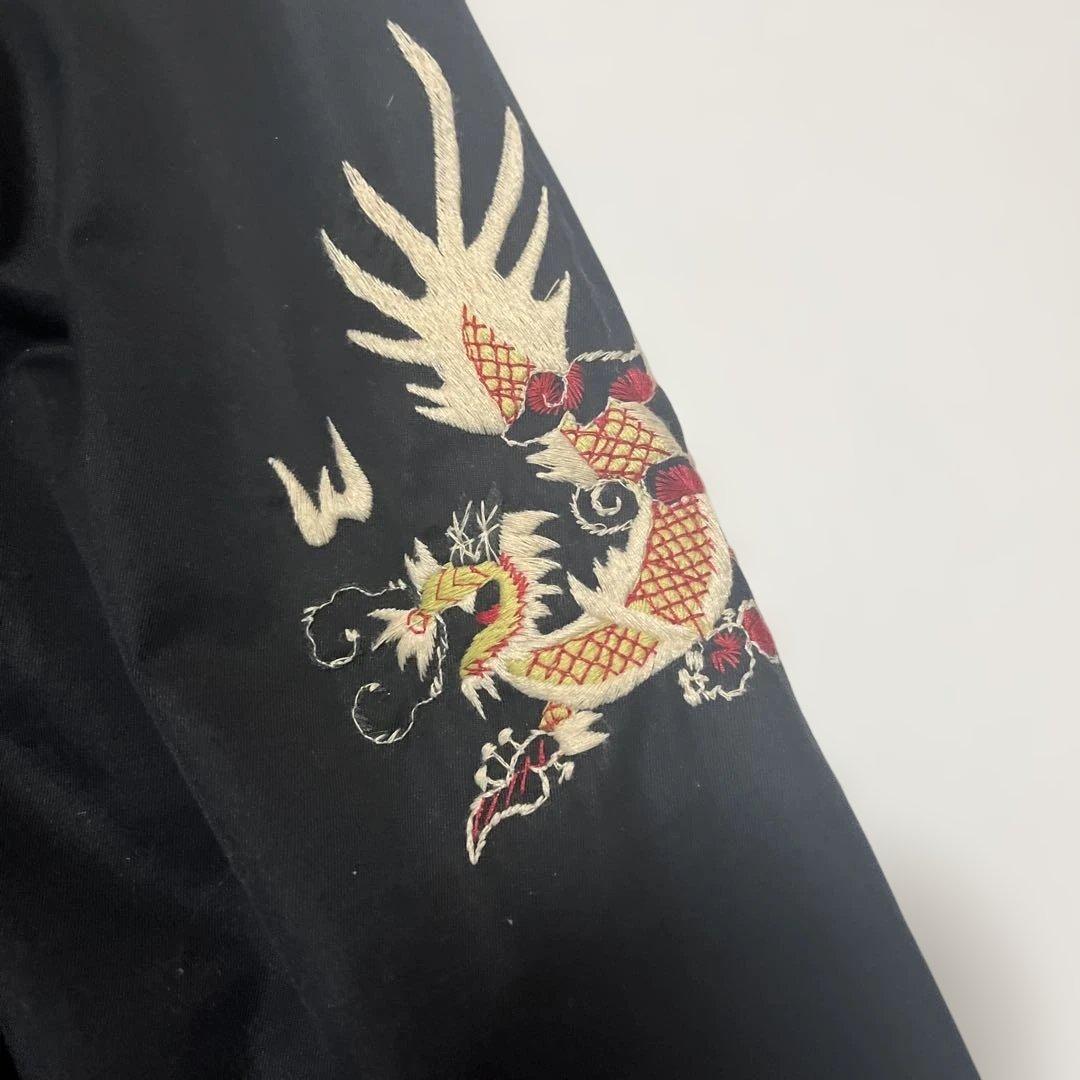 ひ*せ様 テーラー東洋　ベトジャン　Ｌサイズ　スカル　ブラック