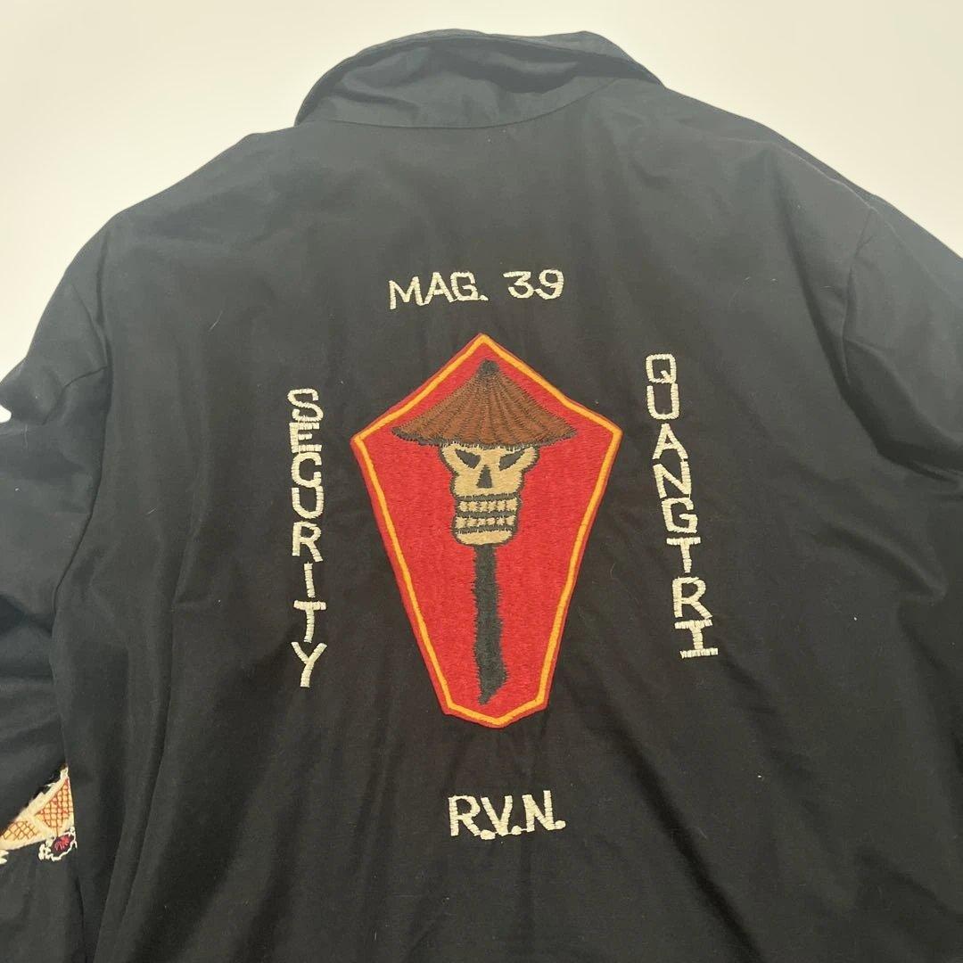 ひ*せ様 テーラー東洋　ベトジャン　Ｌサイズ　スカル　ブラック