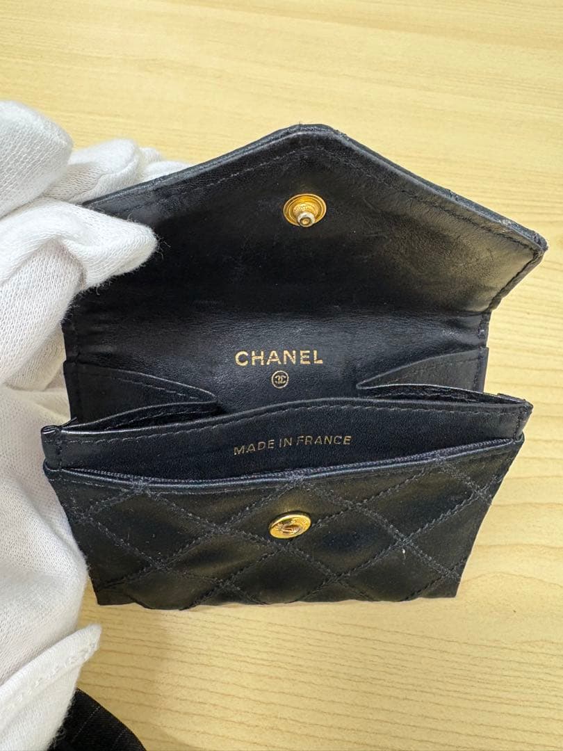 CHANEL シャネル ビコローレ ケース サテン