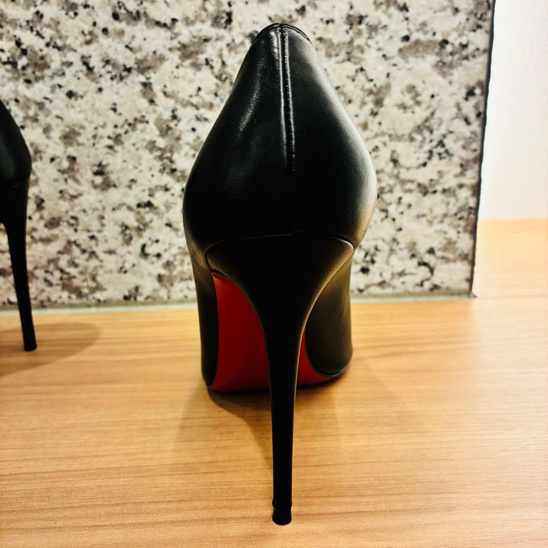 【美品】クリスチャンルブタン kate100 パテントレザー パンプス 35.5