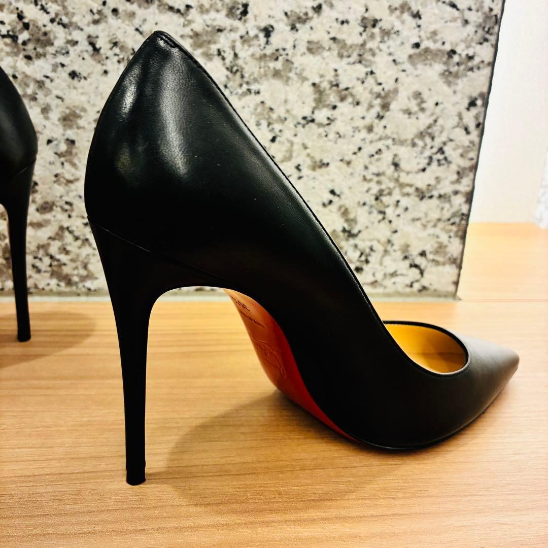 【美品】クリスチャンルブタン kate100 パテントレザー パンプス 35.5