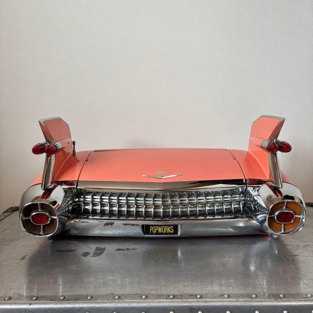 希少 Cadillac キャデラック59年式 ラジカセPOPWORKS ピンク