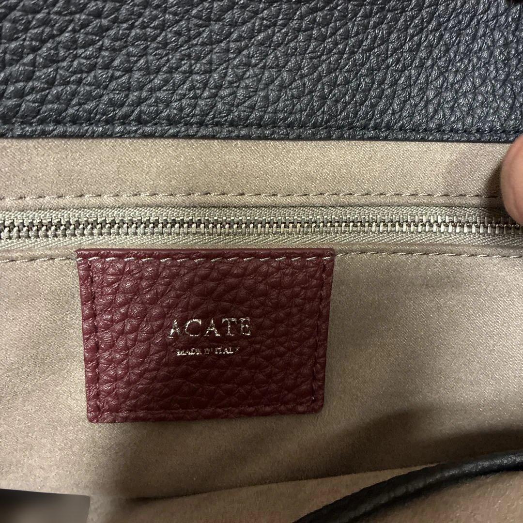 ACATE MESCOLARE トートバッグ　新品同様　タッセル　ブラック