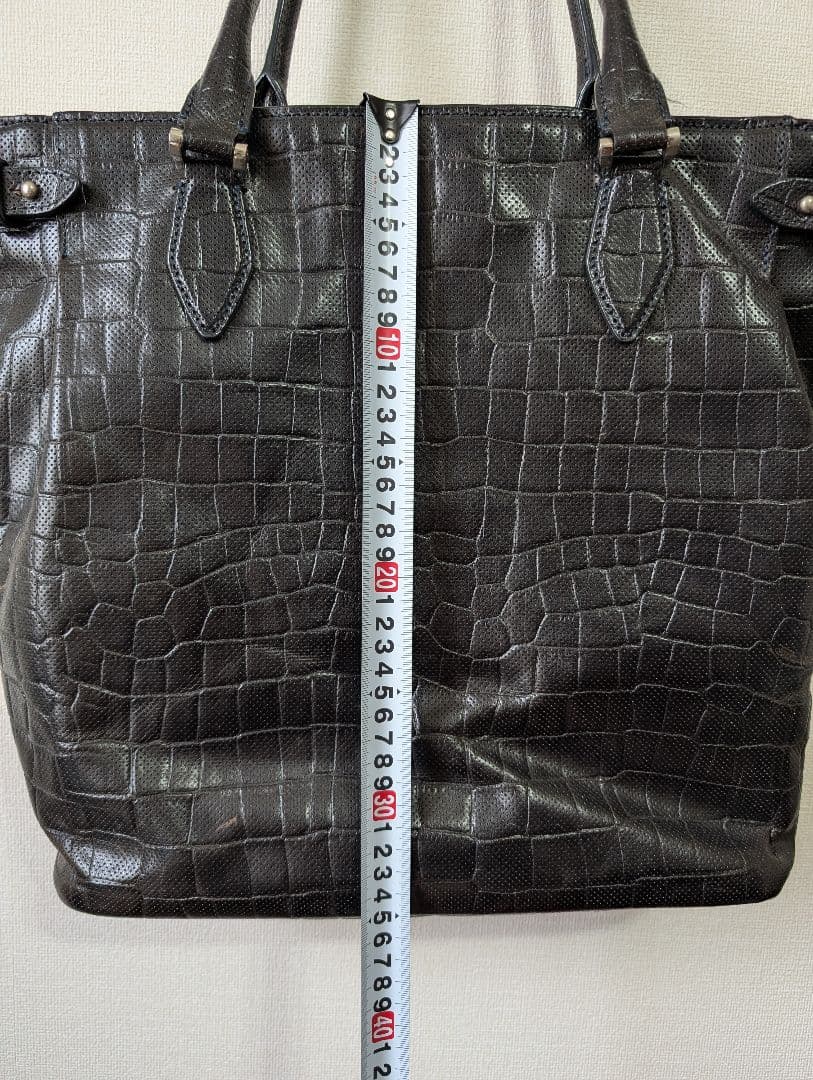 LEXUS ブラックレザートートバッグ