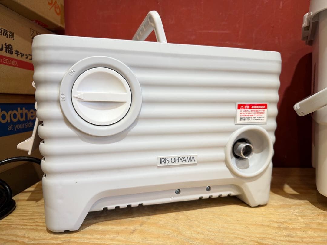 アイリスオーヤマ 高圧洗浄機 SBT-512N タンク式 静音設計