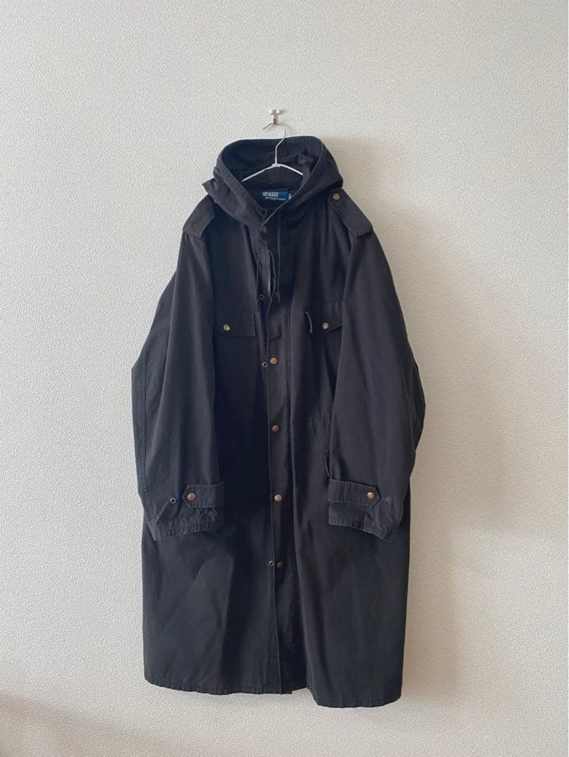 ラルフローレン メンズ モッズコート ブラック系 L